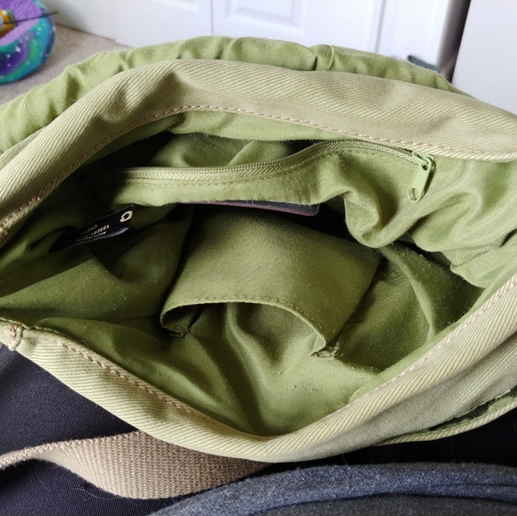 Relic Cotton Green Cross-Body Bag Thick Strap - Picture 8 of 8